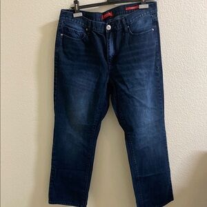 Guess Men's Deep‎ Indigo Relaxed Jeans